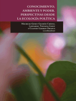 Conocimiento, ambiente y poder: Perspectivas desde la ecología política