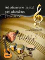 Adiestramiento musical para educadores preescolares