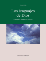 Los lenguajes de Dios: Pragmática lingüística y teología