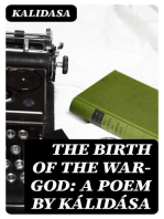 The Birth of the War-God: A Poem by Kálidása