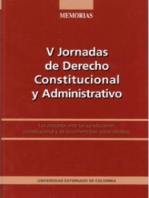 V Jornadas de derecho constitucional y administrativo: Los procesos ante las jurisdicciones constitucional y de lo contencioso administrativo