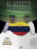 El desafío del desarrollo en las fronteras: Análisis socioeconómico comparado de la zona de frontera Ecuador – Colombia