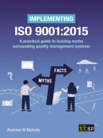 Implementing ISO 9001:2015 – A practical guide to busting myths surrounding quality management systems