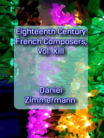 Eighteenth Century French Composers, Vol. XIII