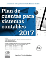 Plan de cuentas para sistemas contables 2017