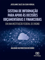 Sistema de Informação para apoio às decisões orçamentárias e financeiras em uma instituição federal de ensino: agilidade no processo decisório