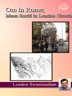 Om in Rome; Manu Smriti in London Church