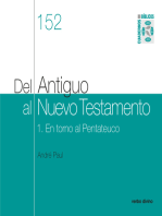 Del Antiguo al Nuevo Testamento (I): En torno al Pentateuco. Cuaderno Bíblico 152