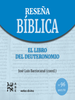 El libro del Deuteronomio: Reseña Bíblica 96