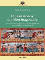 El Pentateuco: un filón inagotable: Problemas de composición e interpretación. Aspectos literarios y teológicos