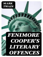 Fenimore Cooper's Literary Offences