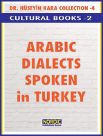 Arabic Dialects Spoken in Turkey