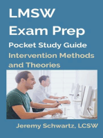 LMSW Exam Prep Pocket Study Guide: Intervention Methods and Theories