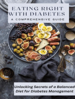 Eating Right With Diabetes a Comprehensive Guide