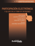 Participación Electrónica Y Su Uso En La Toma De Decisiones