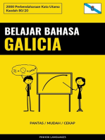 Belajar Bahasa Galicia - Pantas / Mudah / Cekap: 2000 Perbendaharaan Kata Utama