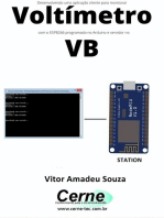 Desenvolvendo Uma Aplicação Cliente-servidor Para Monitorar Voltímetro Com O Esp8266 Programado No Arduino E Servidor No Vb