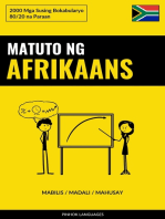 Matuto ng Afrikaans - Mabilis / Madali / Mahusay: 2000 Mga Susing Bokabularyo