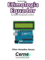 Apresentando A Etimologia Do Equador Com Display Lcd Programado No Arduino