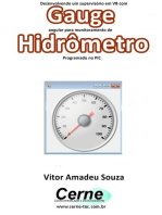 Desenvolvendo Um Supervisório Em Vb Com Gauge Angular Para Monitoramento De Hidrômetro Programado No Pic