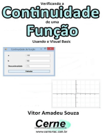 Verificando A Continuidade De Uma Função Usando O Visual Basic