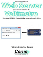 Desenvolvendo Um Web Server Para Monitoramento De Voltímetro Usando O Esp8266 (nodemcu) Programado No Arduino