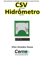 Desenvolvendo Um Datalogger E Armazenando No Arquivo Formato Csv Para Medir Hidrômetro Com Pic