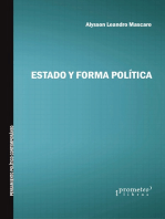 Estado y forma política