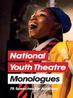 National Youth Theatre Monologues: 75 Speeches for Auditions