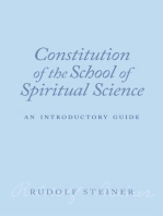 Constitution of the School of Spiritual Science: An Introductory Guide