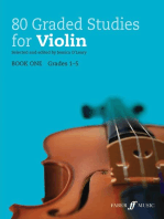 80 Graded Studies for Violin Book 1