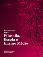 Conversações entre Filosofia, Escola e Ensino Médio