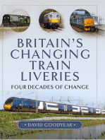 Britain’s Changing Train Liveries: Four Decades of Change