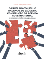 O papel do Concelho Nacional de Saúde na Construção da Agenda Governamental - Reflexões Teórico-Analíticas