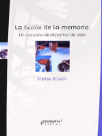 La ficción de la memoria: La narración de historias de vida