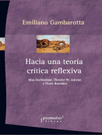 Hacia una teoría crítica reflexiva: Max Horkheimer, Theodor W. Adorno y Pierre Bourdieu 