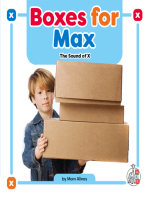 Boxes for Max: The Sound of x