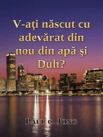 V-ați născut cu adevărat din nou din apă şi Duh?