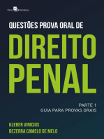 Questões prova oral de direito penal: Parte 1