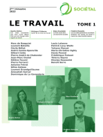 Revue Sociétal : Le travail - Tome 1: 2ème trimestre 2023