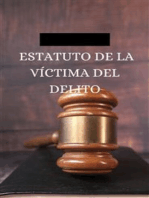 Estatuto de la víctima del delito