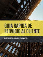 Guía Rápida de Servicio al Cliente