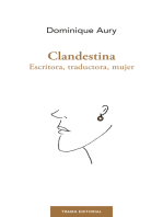 Clandestina: Escritora, traductora, mujer