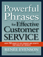 Powerful Phrases for Effective Customer Service: Over 700 Ready-to-Use Phrases and Scripts That Really Get Results