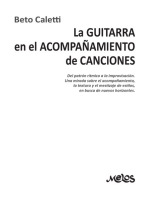 La guitarra en el acompañamiento de canciones