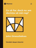 What If I Don't Desire to Pray? / Ce să fac dacă nu am dorința să mă rog?