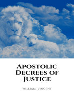 Apostolic Decrees of Justice