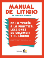 Manual de litigio estratégico: De la teoría a la práctica, las lecciones de Colombia y Líbano