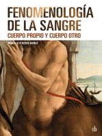 Fenomenología de la sangre: Cuerpo propio y cuerpo otro