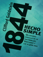 1844 Hecho simple: Un estudio sencillo de la doctrina del Santuario y los 2.300 días